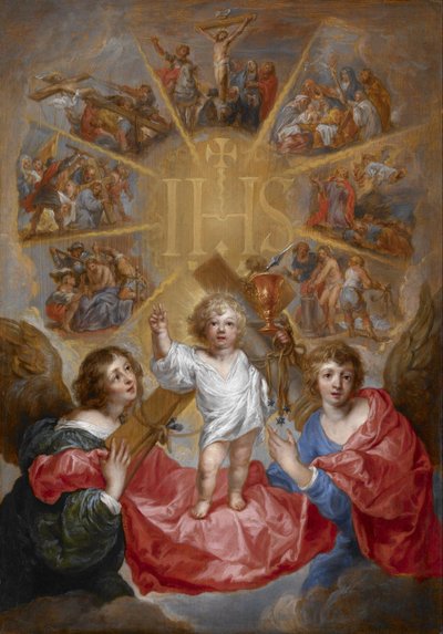 La glorificación del nombre de Jesús de Anthonis Sallaert